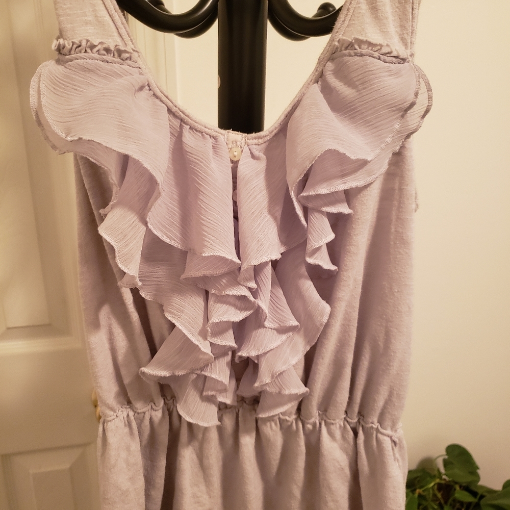 ☘5/$25~Hollister Ruffled Tank Top - Picture 3 of 5